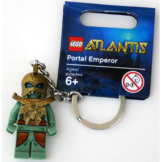 LEGO MINIFIG ATLANTIS Portal Emperor Key Chain 2010